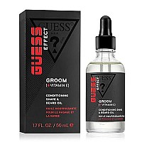 Guess Effect Boost Shave & Beard Oil 1.7 oz for Men