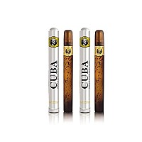 Cuba 1.17 fl. oz. Eau De Toilette Spray | Fragrance for Men (Pack of 2) (Gold)