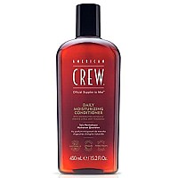 Conditioner for Men by American Crew, Daily Moisturizer, Naturally Derived, Vegan Formula, Citrus Mint Fragrance, 15.2 Fl Oz