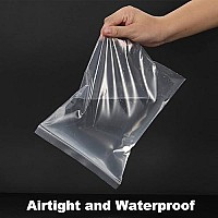 Foopama 200 Pcs 2 X 2 Thick Small Clear Zip Poly Lock Plastic Bags Seal Reclosable Zip Bag Durable 24 Mil Jewelry Earrings Necklace Ring Coin Beads Pill Zipper Bags