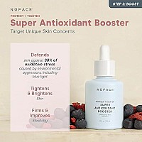 NuFACE Super Antioxidant Booster Serum - Protecting and Tightening Face Serum for Facial Toning Device, 1 Fl Oz