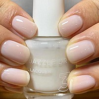 Dazzle Dry Mini Kit 4 Step System - Fine China, a sheer milky white. Simple and clean. (5 Piece Kit)