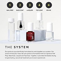 Dazzle Dry Mini Kit 4 Step System - Fine China, a sheer milky white. Simple and clean. (5 Piece Kit)