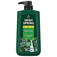 Irish Spring Original Clean Body Wash, 30 Oz Pump