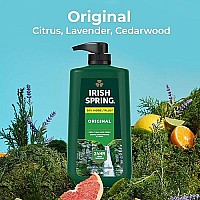 Irish Spring Original Clean Body Wash, 30 Oz Pump