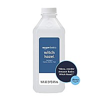 Zabiva Basics Witch Hazel Usp Astringent, 16 Fluid Ounces, 1-Pack (Previously Solimo)