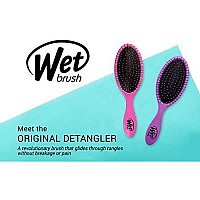 Wet Brush Original Detangler Brush - Shimmering Sky, Fantastic Dusk - All Hair Types - Ultra-Soft Intelliflex Bristles Glide Through Tangles With Ease - Pain-Free Comb For Men, Women, Boys And Girls