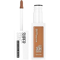 Maybelline Super Stay Liquid Concealer Makeup, Full Coverage Concealer, Up To 30 Hour Wear, Transfer Resistant, Natural Matte Finish, Oil-Free, Available In 16 Shades, 42, 1 Count