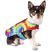 Handmade Dog Poncho From Tie Dye Blanket - Dog Clothes - Coat - Costume - Sweater - Vest (Tie Dye, Xxs)