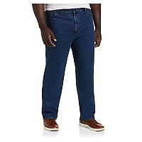 Dxl Big And Tall Essentials Relaxed-Fit Jeans, Medium Wash, 44W X 30L