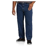 Dxl Big And Tall Essentials Relaxed-Fit Jeans, Medium Wash, 44W X 30L