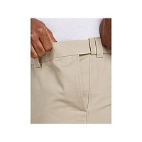 Dxl Big And Tall Essentials Flat-Front Twill Pants, Khaki, 46W X 30L