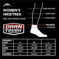 Darn Tough Hiker 14 Midweight Sock With Cushion - Womens Dusk Denim Large