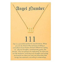 Angel Number 999 Choker Necklace Numerology Jewelry For Women Gold Tone