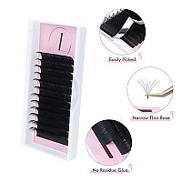 Allove Eyelash Extension Volume Lash Extensions 007Mm D Curl 18Mm Easy Fan Lash Extensions Rapid Blooming Self Fanning Volume Lashes