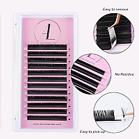 Allove Lash Extension Eyelash Extensions 005Mm Dd Curl 11Mm Super Easy Fan Lash Extensions Rapid Blooming Self Fanning Volume Lash Extension Supplies