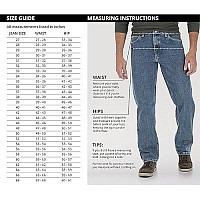 Wrangler Mens Free-To-Stretch Relaxed Fit Jean, Milwaukee, 33W X 32L