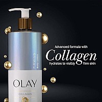 Olay Firming & Hydrating Body Lotion with Collagen, 17 fl oz Pump, (Pack of 4)