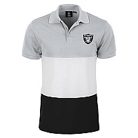 Foco Las Vegas Raiders Nfl Mens Rugby Scrum Polo - M