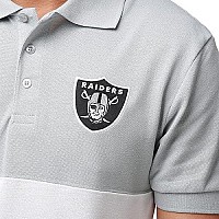 Foco Las Vegas Raiders Nfl Mens Rugby Scrum Polo - M