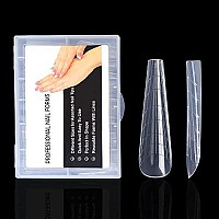 Nmkl38 120Pcs Dual Forms Full Cover Nail Tips Upper Arched Extension Mold (Ti10L)