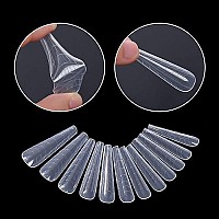 Nmkl38 120Pcs Dual Forms Full Cover Nail Tips Upper Arched Extension Mold (Ti10L)