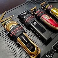 Clipper Grip by Supreme Trimmer - Professional Barber Grippers (5 Piece) Non Slip Clipper Bands SGR50 Barber Sleeve for Hair Clipper - Barber Hair Trimmer Grip