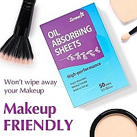 High-Performance Oil Blotting Sheets for Face - 3 pack (150 sheets) - Makeup Friendly Blotting Paper for Oily Skin