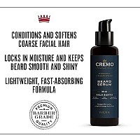 Cremo Beard Serum, Palo Santo Reserve Collection - Restores Moisture, Softens and Reduces Beard Itch for All Lengths of Facial Hair, 2 Fluid Ounces