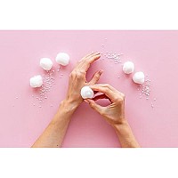 Decorrack 3000 Mini Cotton Balls For Make-Up, Nail Polish Removal, Nail Salons, Multi-Purpose, Made From 100 Natural Cotton, Soft And Absorbent, Bulk Pack For Establishments (3000 Count)