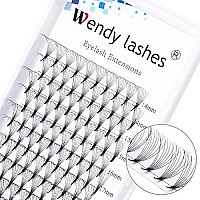 Premade Fans Eyelash Extensions 5D 6D 7D 8D 10D Volume Lash Extensions 007Mm Thickness Short Stem Heat Bonded Premade Fans Russian Volume Pre-Fanned Lash Extensions(8D-007-D, 14-20Mm Mixed Tray)