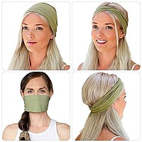 15 Pack Headbands For Women Elastic Hair Bands Workout Running Turban Headwrap Non Slip Sweat Yoga Hair Wrap For Girls