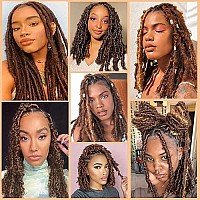 18 Inch Pre-Separated Springy Afro Twist Hair 8 Packs Pre-Fluffy Natural Curls Are Perfect For Marley Crochet Hair Suitable For Black Women (30, 18 Inch)