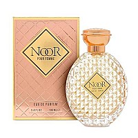 Noor Pour Femme Womens Perfume Inspired By Gabrielle Chanel Perfume For Women Fragrance For Women Eau De Parfum Natural Spray Classic Floral Scents Of Jasmine And Orange Blossom 100 Ml 34 Fl Oz