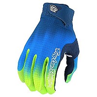 Troy Lee Designs Motocross Motorcycle Dirt Bike Racing Mountain Bicycle Riding Gloves, Air Glove (Navyyellow, Xx-Large)