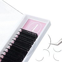 Allove Eyelash Extension Classic Individual Lash Extension Supplies 003 D Curl 11Mm Matte Single Lashes Volume Lash Extensions