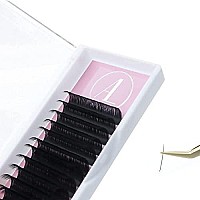 Allove Eyelash Extension Classic Individual Lash Extension Supplies 003 C Curl 19Mm Matte Single Lashes Volume Lash Extensions