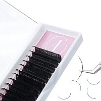 Allove Eyelash Extension Classic Lash Extensions 018 D Curl 11Mm Individual Lash Extensions Single Lash Extensions