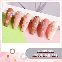 Lanfo Nude Gel Nail Polish Set, 6 Colors Gel Polish Brown Glitter Nail Polish Set All Seasons Gel Nail Polish Uv Led Lamp Soak Off Diy Nail Art Manicure At Home