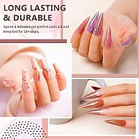 Lanfo Nude Gel Nail Polish Set, 6 Colors Gel Polish Brown Glitter Nail Polish Set All Seasons Gel Nail Polish Uv Led Lamp Soak Off Diy Nail Art Manicure At Home