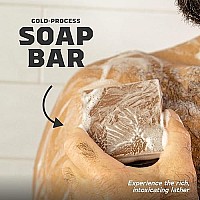 Dr. Squatch Mens Bar Soap Fresh Expanded Pack: Mens Natural Bar Soap: Fresh Falls, Cool Fresh Aloe, Spearmint Basil, Eucalyptus Greek Yogurt, And Fresh Falls Hair Care Shampoo And Conditioner