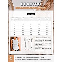 Dokotoo Womens Athletic Basic Ribbed Thick Strap Low Cut Solid Color Tight Slimming Fitted Sleeveless Shirts Sports Workout Long Tank Tops For Women Activewear Tops Orange X-Small