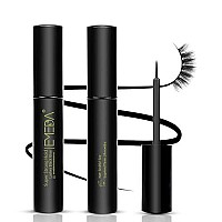 Emeda 2 Pcs Professional Latex Free Eyelash Glue Waterproof Black Lashes Glue Super Strong Hold False Eyelash Glue Best Strip Eyelash Adhesive Suitable For Sensitive Eyes Lash Adhesive