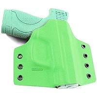 Kydex Thermoform Sheet - (P1 Texture) - (080 Thickness) - (8In X 12In) - (Zombie Green) - (2 Sheets) - (For Kydex Holster Making Hobby)