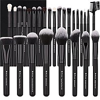 Ducare Makeup Brushes Set Professional 27Pcs Makeup Brushes Premium Synthetic Kabuki Foundation Blending Face Powder Blush Concealers Eye Shadows Make Up Brushes Kit White