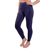 90 Degree By Reflex Ankle Length High Waist Power Flex Leggings - 78 Tummy Control Yoga Pants - Dark Navy - 3X