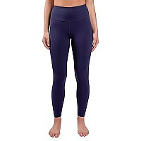 90 Degree By Reflex Ankle Length High Waist Power Flex Leggings - 78 Tummy Control Yoga Pants - Dark Navy - 3X