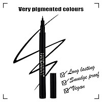 Red Matte Colored Liquid Eyeliners Colorful Eye Liner Liquid Color Eyeliner Professional Eye Makeup Bright Colors Waterproof Smooth No Fading For Women Make Up Eye For Valentines Day Gifts(01-Red)