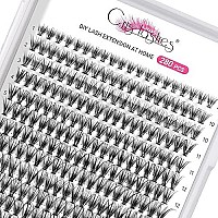 280 Pcs Individual Lashes Cluster Diy Lash Clusters 20D 007 C Curl 8-16Mm Cluster Lashes Diy Individual Eyelashes Lashes Wisps Reusable Soft Mini Cluster Eyelash Extensions At Home (20D 007 C 8-16)