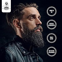 Mustache Wax And Beard Wax (30Ml), Promotes Facial Hair Growth With Moisture Resistant Feature, Premium Mustache Wax & Beard Wax For Men Strong Hold, Made With All Natural Ingredients, Cedarwood